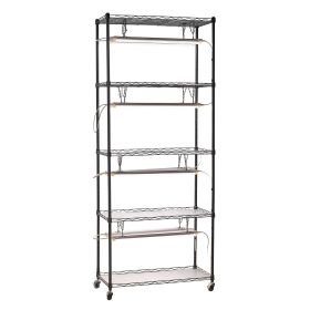 DIY Plant Shelf with Grow Lights, 71 in Tall Indoor Plant Stand with Wheels, 192W 5000K Full Spectrum Grow Lights
