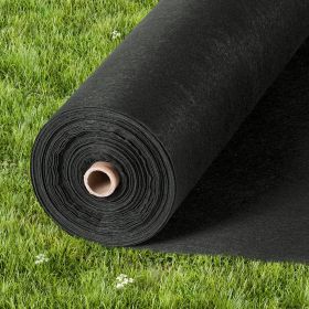 Non Woven Geotextile Fabric Under Gravel, 6x50FT 8OZ Driveway Fabric Landscape Fabric, Heavy Duty Weed Barrier Fabric