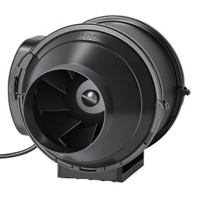4" Air Filtration Kit, 180 CFM Inline Duct Fan with Speed Controller, Carbon Filter & Ducting Ventilation System for Heating Cooling Booster